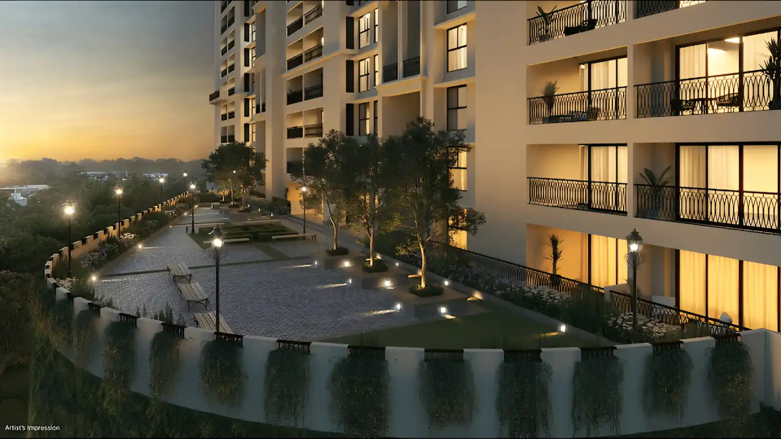 Sobha-Royal-Crest-Apartments-in-Banashankari-Bangalore-The-Grand-Courtyard
